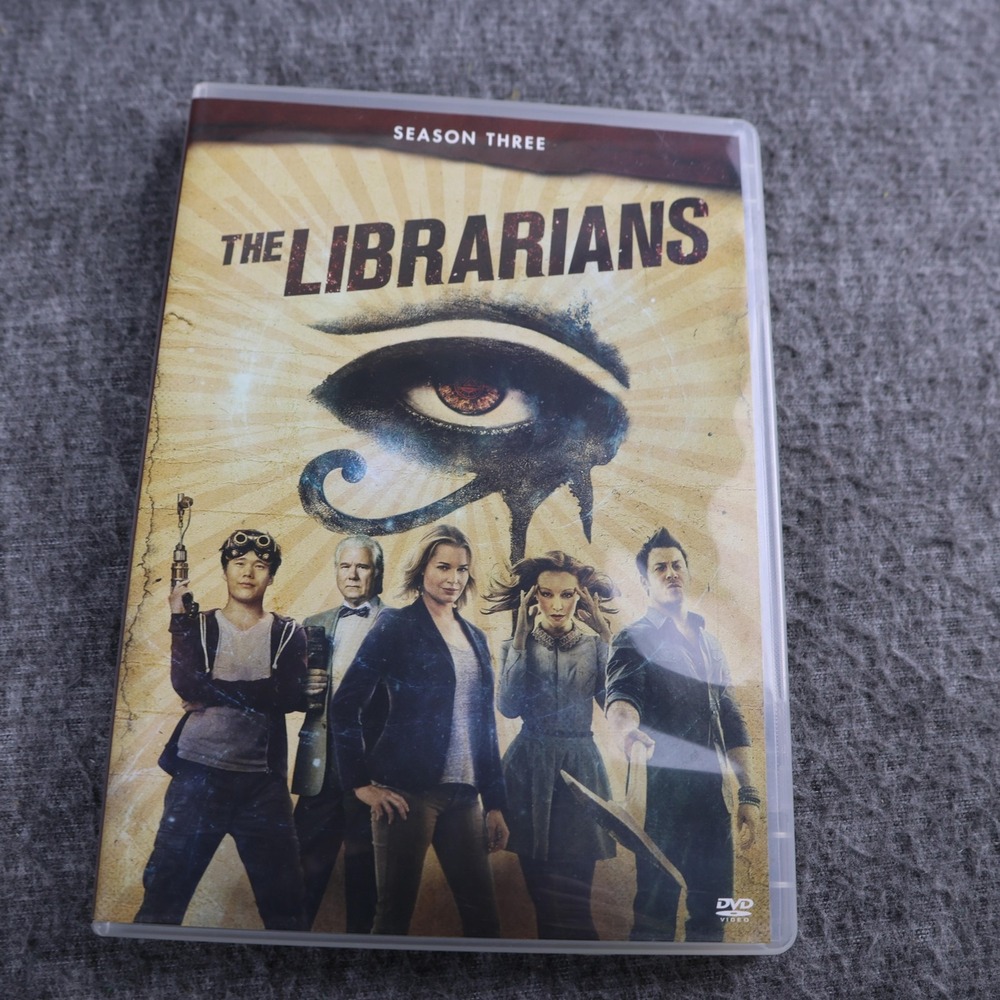 The Librarians Season Three DVD 3 Disc Set Adventure Sci-Fi Sony Pictures TNT